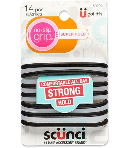 Amazon.com : SCUNCI SUP BANDZ NSLP GRP EVO 6CT : Beauty & Personal